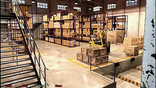 Офисная жена No20 - Незнакомец кончает на всю задницу Стейси.