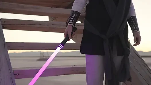 Starwars Cosplay Sex and Creampie