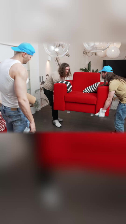 This MILF is up for some wild sex with three guys