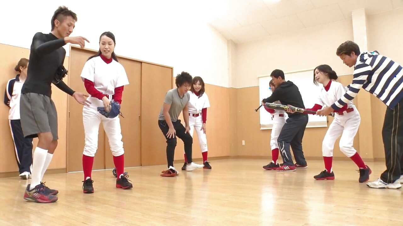 Japanese Baseball Sluts Fuck Party Wet Pussies Stuffed Orgy Creampie
