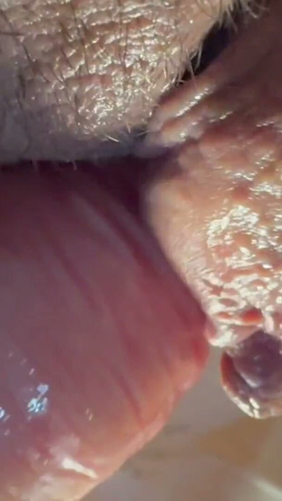 Trans man ftm cumming while masturbating his trans dick and pussy | Clip 1