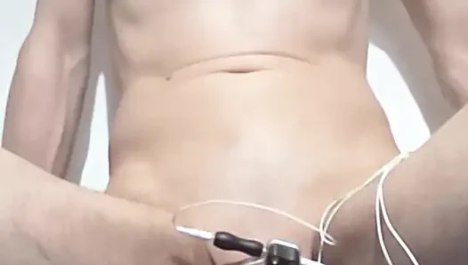 The Puppy Gets Electrosex Milked Until It Explodes