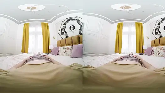 Ваш бойфренд приносит ваши любимые дилдо для игры - VR