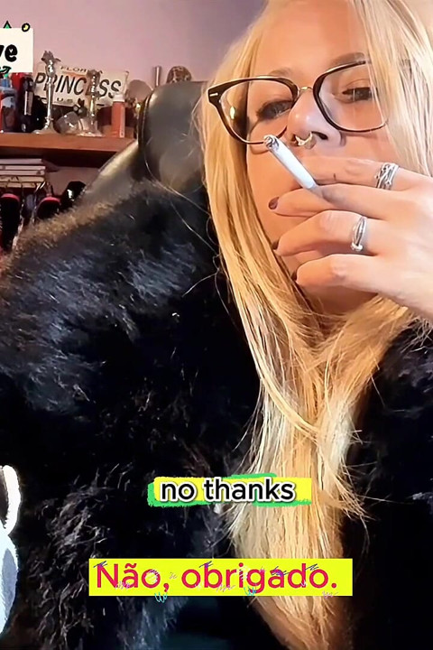 Psychotic Smoking Session Chain Smoking Outdoors While Editing Videos BBW MILF Smoking Vlog
