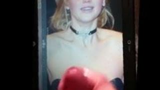 Jennifer Lawrence - Cum tribute #1 Hot cleavage