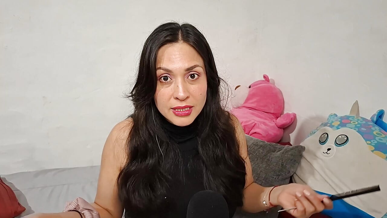 ASMR Main peranan teman wanita awak memotong rambut awak