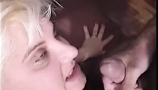 Blonde MILF Sucks Thick Cock Then Rides Hard