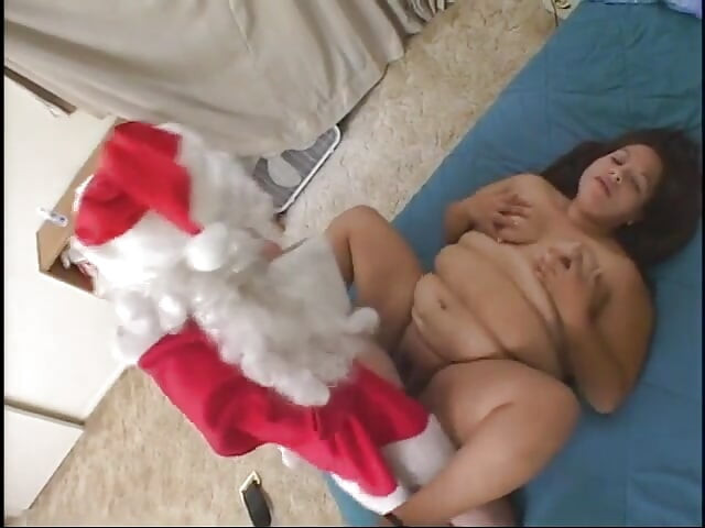 Watch Santa Claus come by for a nice blow job