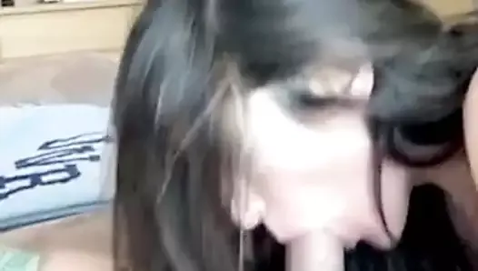 Beautiful GF rides then swallows Put Your Mouth On It