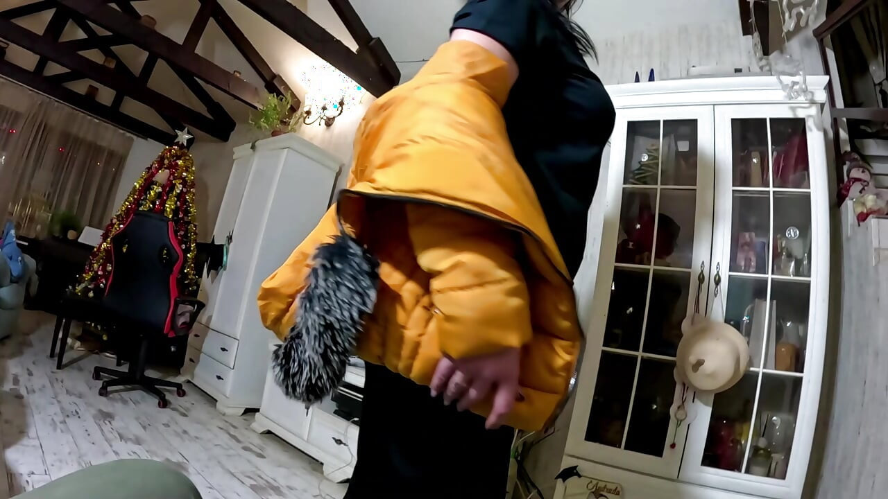 Brillante yellowjacket bj - coño reglas camisa y doble semen en mi ropa