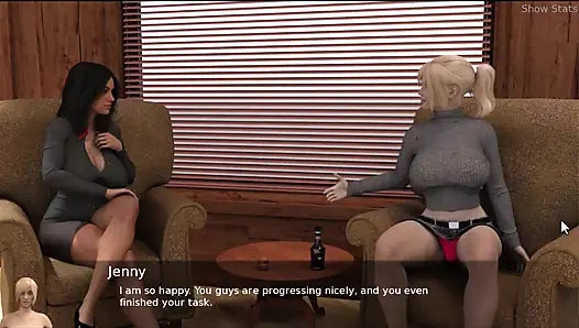 Istri hot proyek #3: dia suka ditutup matanya