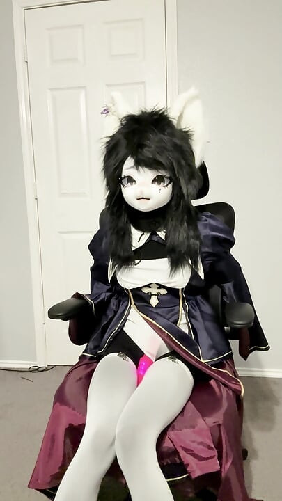 Furry Kigurumi Vibrating and Breathplay Collar