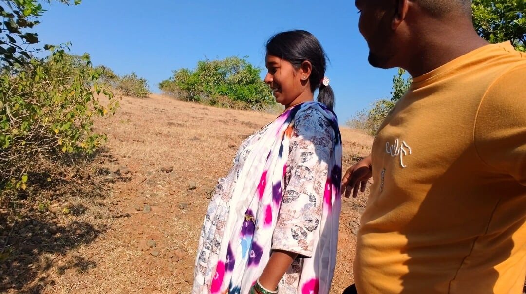 Indian desi bhabhi hot xxx - Both the boy and the girl are newly married and have come to visit the forest..