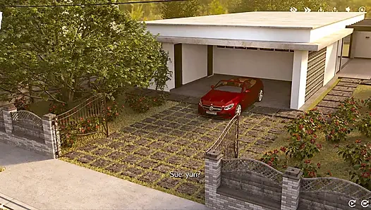 Kekasih 3d kehilangan kendali dengan seks panas & finishing basah eksplosif - gameplay