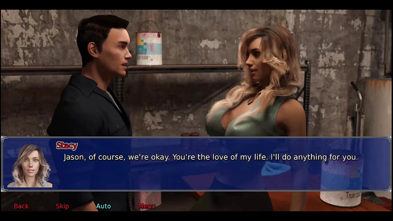 The office wife #12: Stacy played with her self in the shower and jack saw her