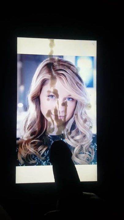 Krankzinnige Melissa Benoist sperma eerbetoon!