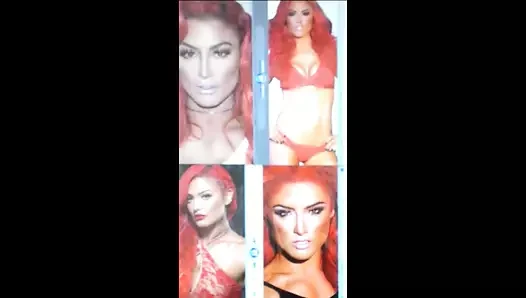 Nova - Eva Marie Cum Tribute #3 (4-Pic Special)