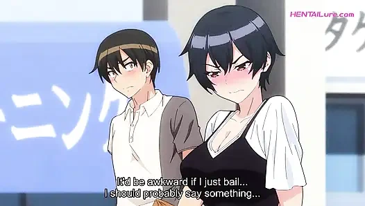 Adam terjebak telanjang dengan pantat gemuk gadis kampus memohon untuk disetubuhi - hentai tanpa sensor (subtitle ENG)