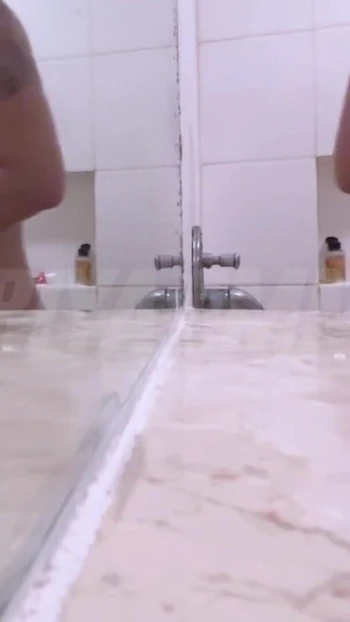Emotional moment from "Watch Busty Pregnant  Indian Arab Chubby Wife Take a Bath, I know you want to Fuck me"