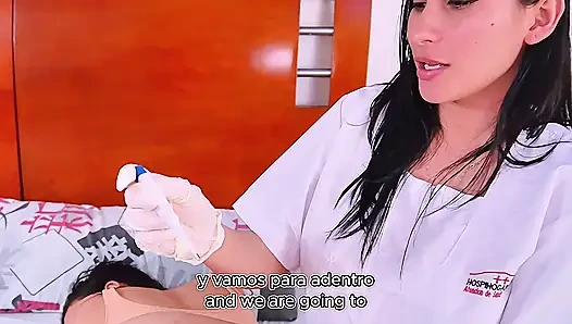 Kitty dj dan jennifer lagi asik jilat memek di ruang gawat darurat - lesbian dengan jari, lidah, dan muncrat eksplosif