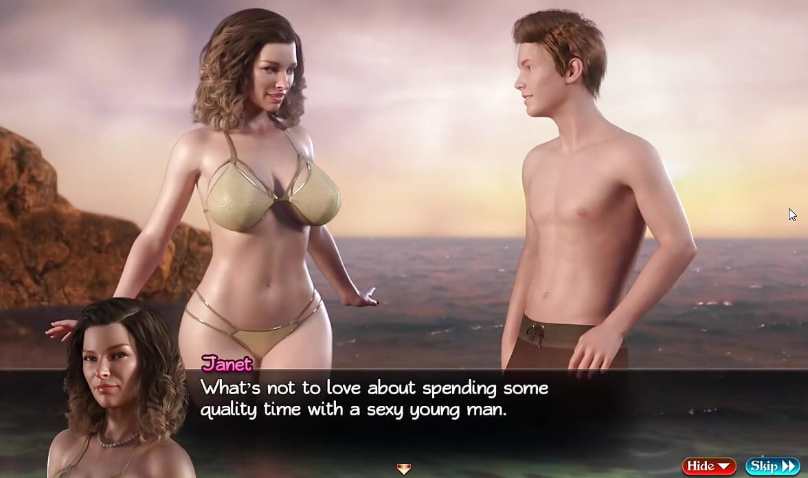 Treasure Of Nadia - 73,74- gameplay - nhập vai - sục cu trên bãi biển và lần đầu tiên chơi hậu môn