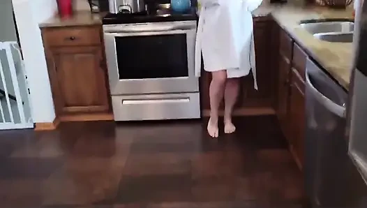 Step Stepson Tricks Pregnant Stepmom Into Sucking His Dick and Fucking Him on Valentine's Day