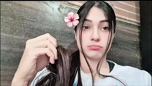 I show my big tits and my pussy to my stepdad