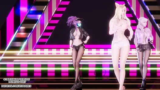 Mmd babymonster - selamanya - tarian bokep hentai legendaris 4k 60fps tanpa sensor