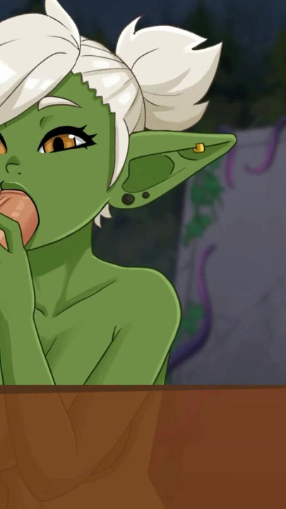 Bedövning ögonblick från "Camp Mourning Wood (Exiscoming) - Del 21 - Hentai Goblin Girl Av LoveSkySan69"