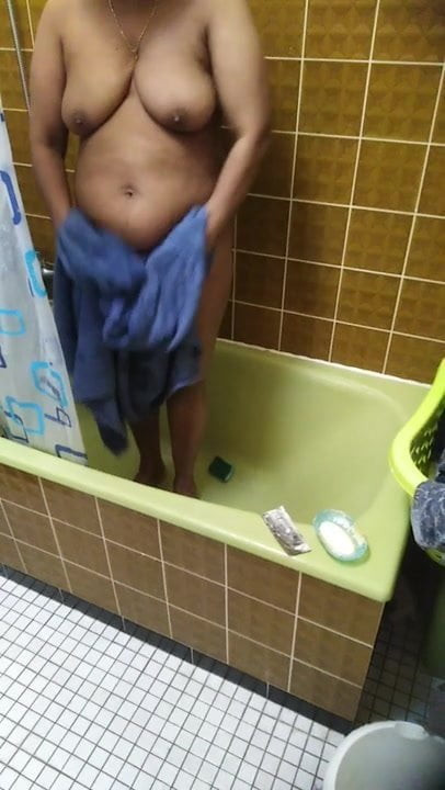 My sexy wife after a shower