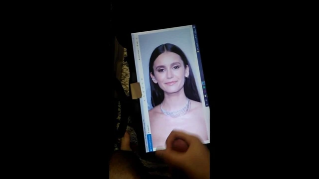 Nina Dobrev Cum Tribute