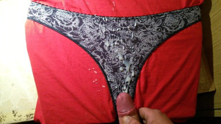 Cum on wifes panties 16