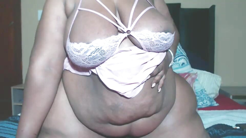 Fat Black Girl Fucks Herself