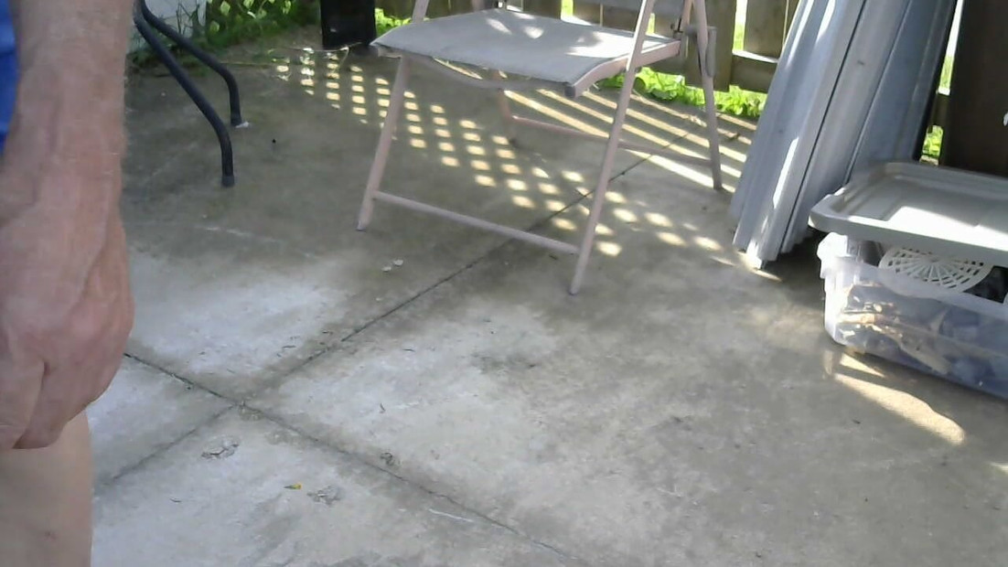 naked outside