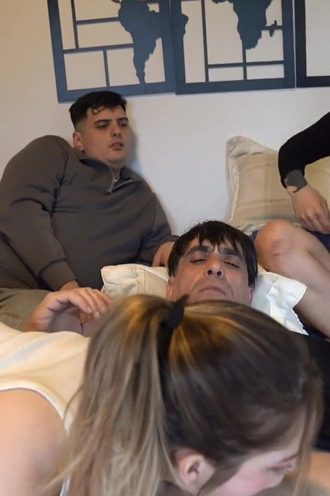 My Girlfriend and Her Friend Suck Together While the Boyfriend Watches Everything