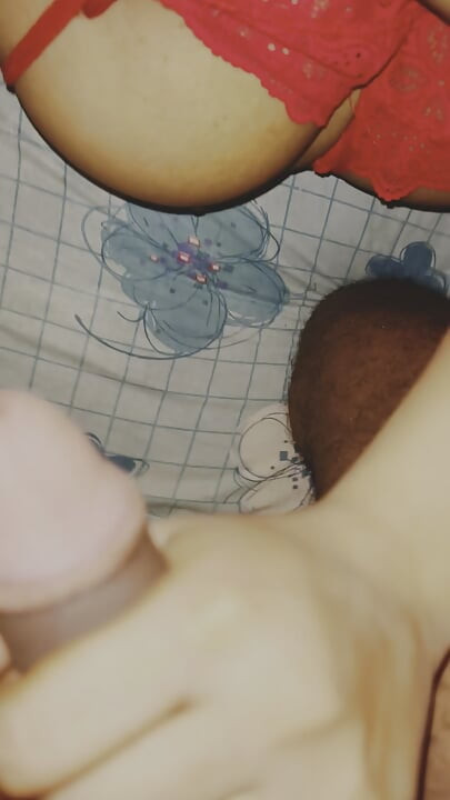 dirty slut giving deep throat blowjob
