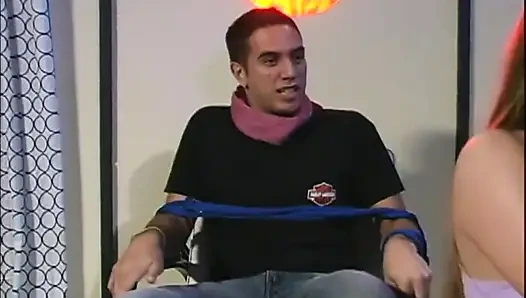 Huge black cock in sexy blonde pussy cum in mouth