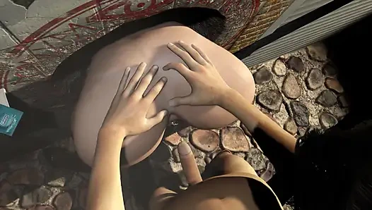 Трахаю в горло черную милфу в обратной глорихол-оргии