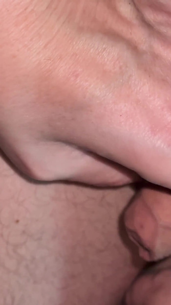 Captivating moment from "Playing with the tails and foreskin while watching TV"