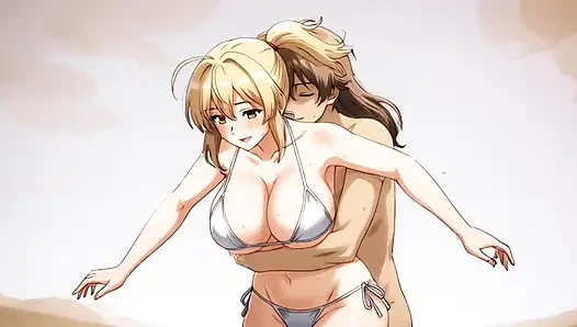 Мамочка с большими сиськами занимается сексом с пасынок