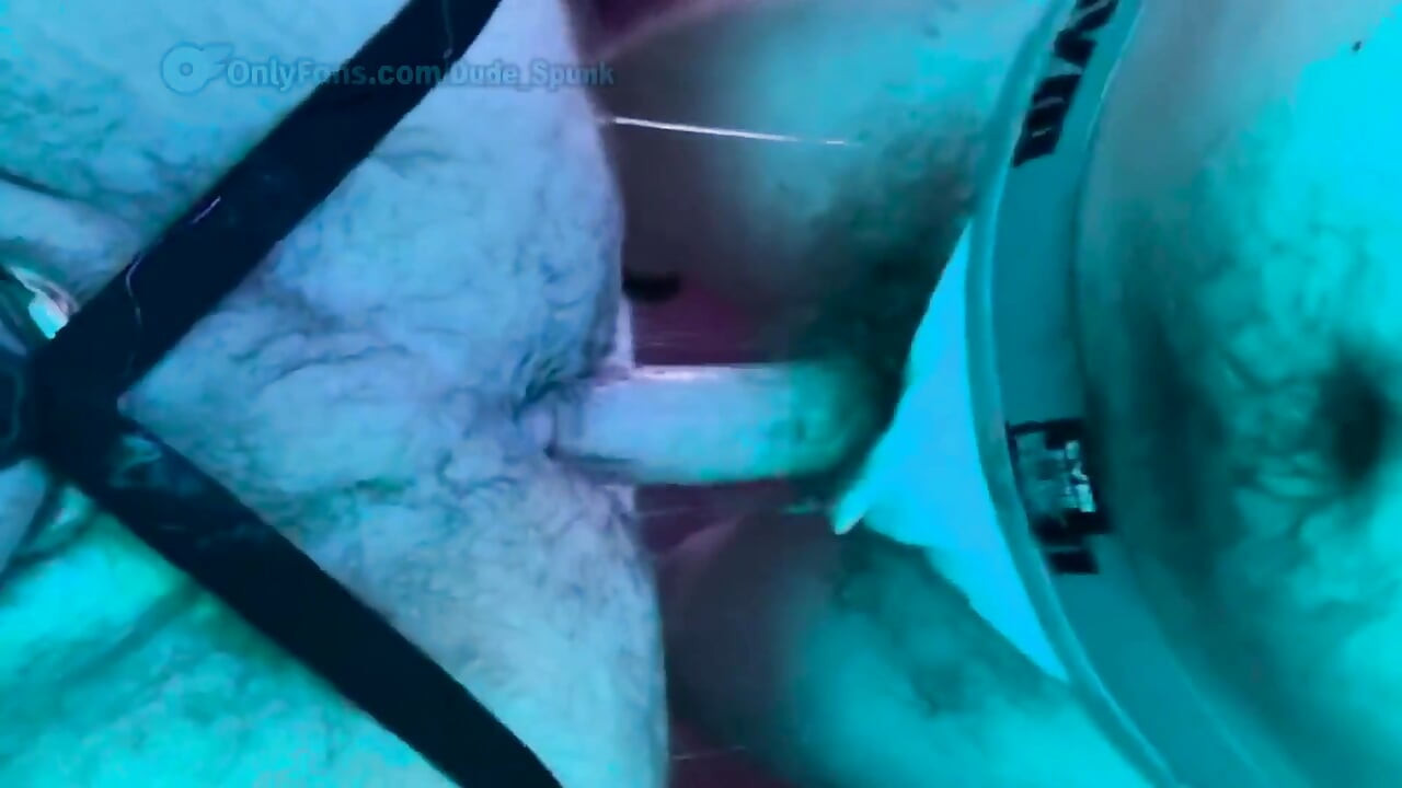 Hairy Cum Dump Jock Strap Bear Cub Gets Bred Raw & Bareback Rough & Hardcore in His Fat Gaping Ass Hole in the Sex Sling