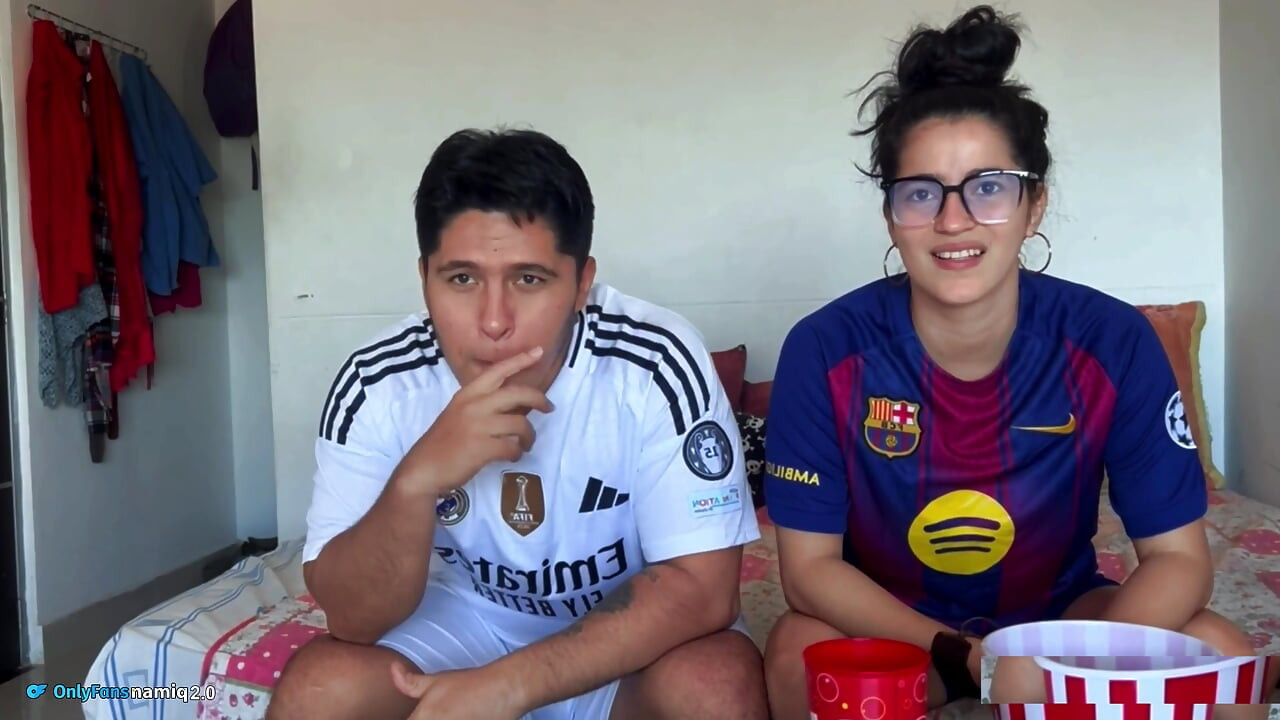 Watching the Football Game and She Loses Bet