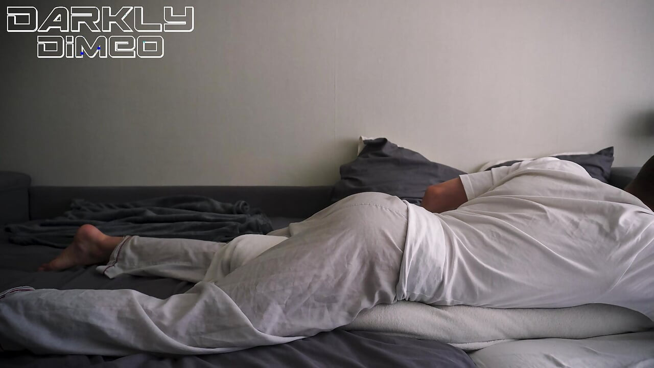 Morning Routine. Step Daddy Imagines Fucking Hard and Cumming Deep in Step Daughter Tight Wet Pussy