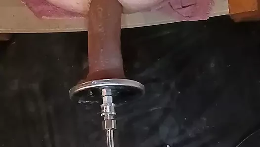 10 inch black lever. Stretches me out.