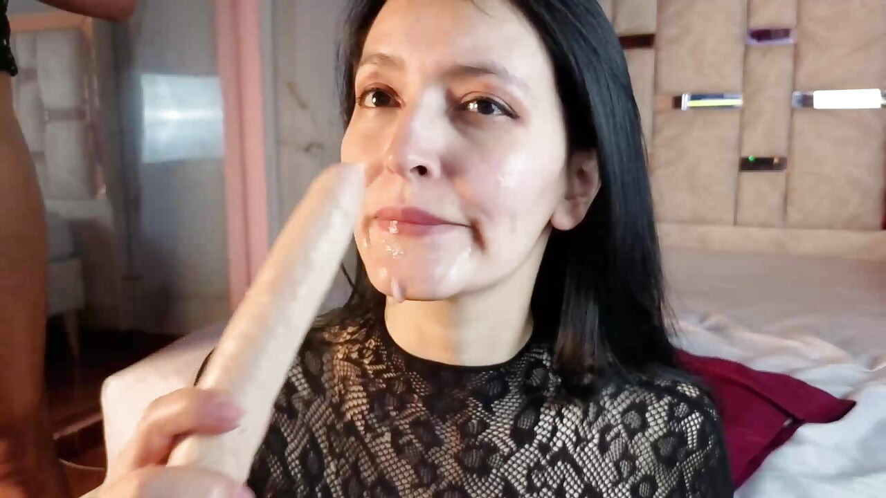 Slurvete dildolek: Lar ansiktet mitt være gjennomvått til det drypper