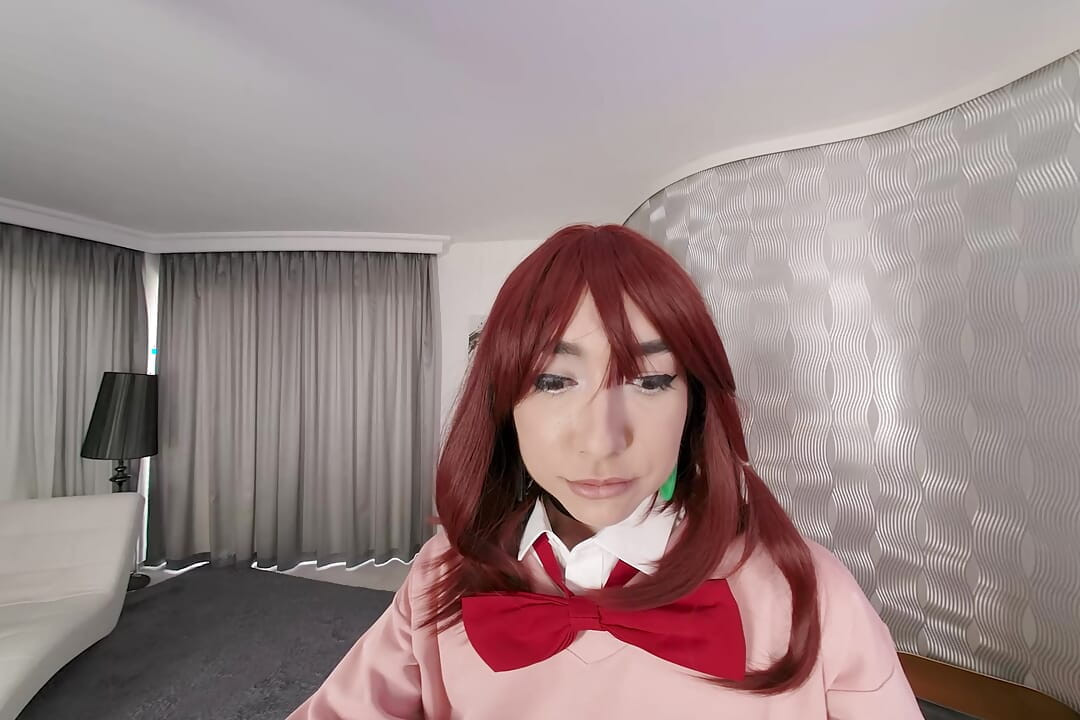 VRCosplayX Isabel Love As Momo Ayase, And She Wants To Save Every Last Drop Of Your Cum In Her Pussy