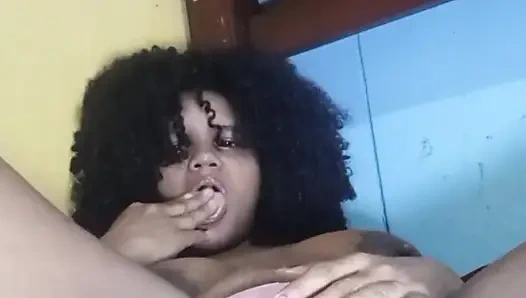 Mami berührt sich für dich