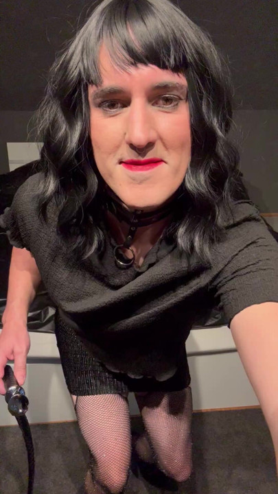 Plug in German sissy ass