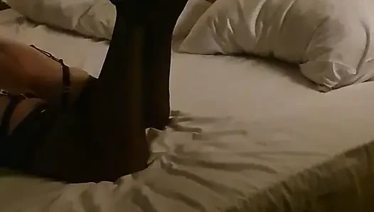 Mom touches herself before being fucked