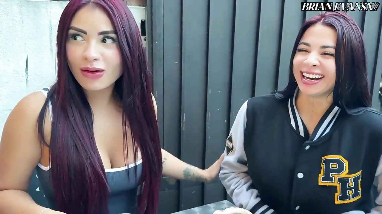 Foursome with My Girlfriend and Her Hot Stepsister - Silvana Lee with Alejandra Palacios & Brian Evansx
